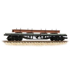Graham Farish 373-926E 30T Bogie Bolster C Bogie Bolster BR Grey [WL] N Gauge