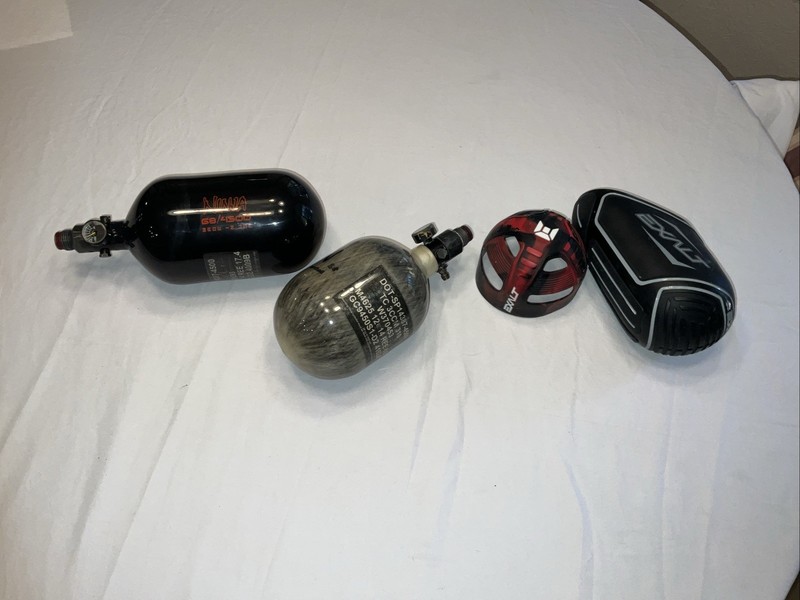 Ninja Paintball 4500  Tanks Lite Carbon Fiber Tank 4500 With Valve