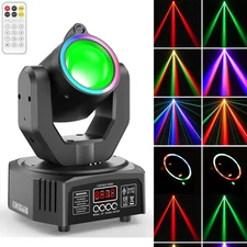 120W LED Laser Moving Head Light RGBW Beam Stage DMX Spot Lighting DJ Disco Xmas