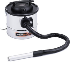 ASHBUSTER ASHVAC Powerful 1000w 16L Ash Vacuum Cleaner For Fireplaces, Grills, B