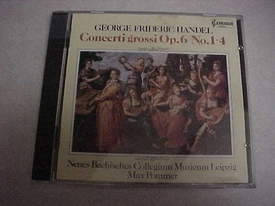 G.F. Handel - Concerto Grossi Opus 6 # 1-4 Max Pommer (694)