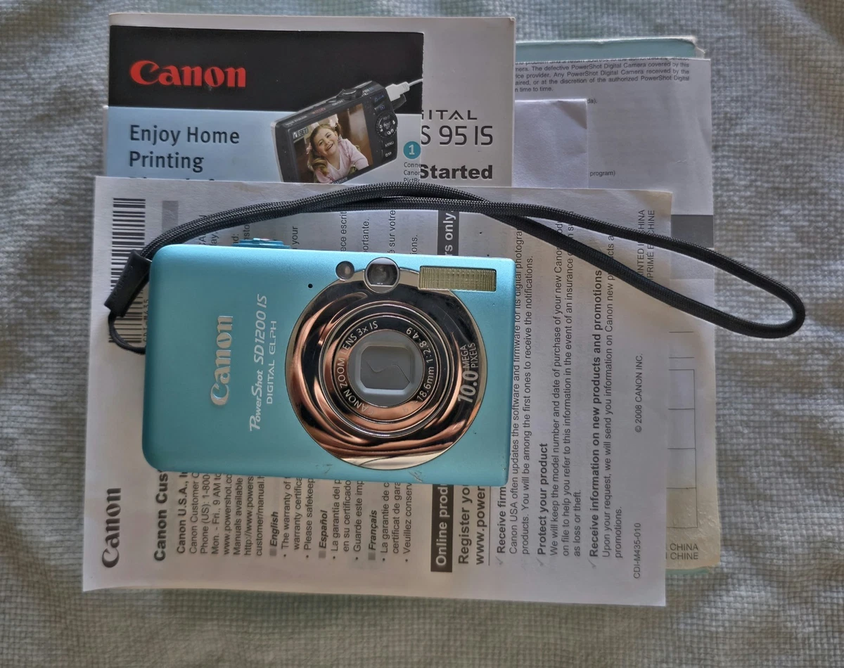 Canon PowerShot SD1200 IS Digital Cameras with PictBridge Support 