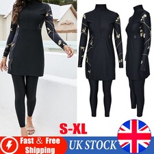 Full Cover Swimsuit Muslim Ladie-Swimwear Modest Arab Burkini Islam Swim Costume