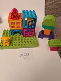 Lego Duplo 10558 Number Train & 10553 Toddler Build & Play Cubes 100% - retired