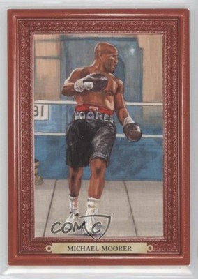 2011 Ringside Boxing Round 2 Turkey Red Gold Michael Moorer #123 d4k