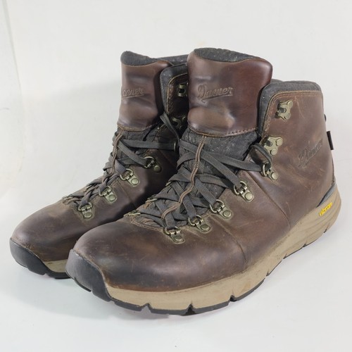 Danner Mountain 600 4.5” Rich Brown Vibram Hiking Boots Mens US 11 - No Insole