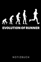 Evolution Of Runner Notizbuch: A5 Wochenplaner FüR LäUfer Und