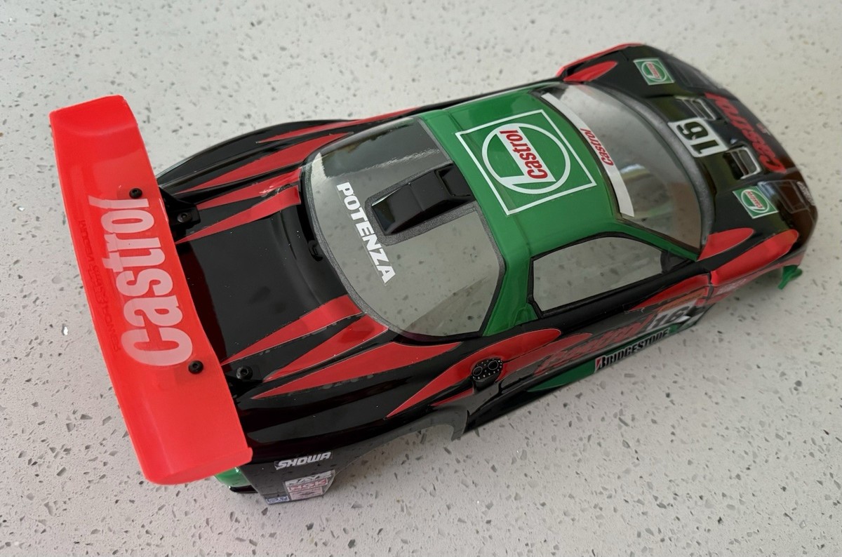 Honda NSX Castrol Mugen Honda Painted Body Tamiya M02/M04/M05/M06
