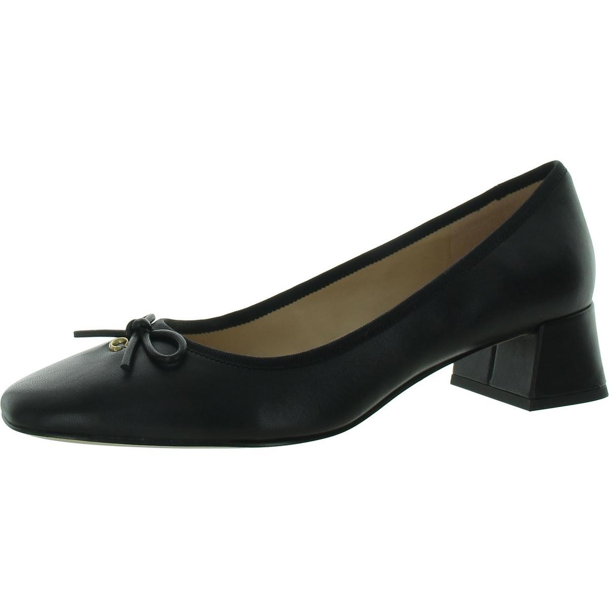 Женские кожаные слипоны-балетки на плоской подошве без шнуровки Coach AVA BHFO 4682 10390₽