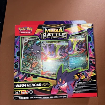 ✅Pokemon TCG Mega Battle Deck Mega Gengar ex PROMO Factory Sealed Haunter promo - Image 1 of 2