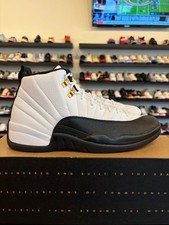 Air Jordan 12 Taxi 2025 Size 12 Pre-Owned CT8013-117 White Black