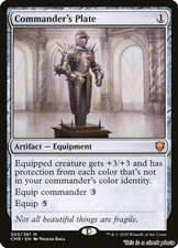 Commander's Plate Mythic 305 CMR Commander Legends Near Mint NM Magic