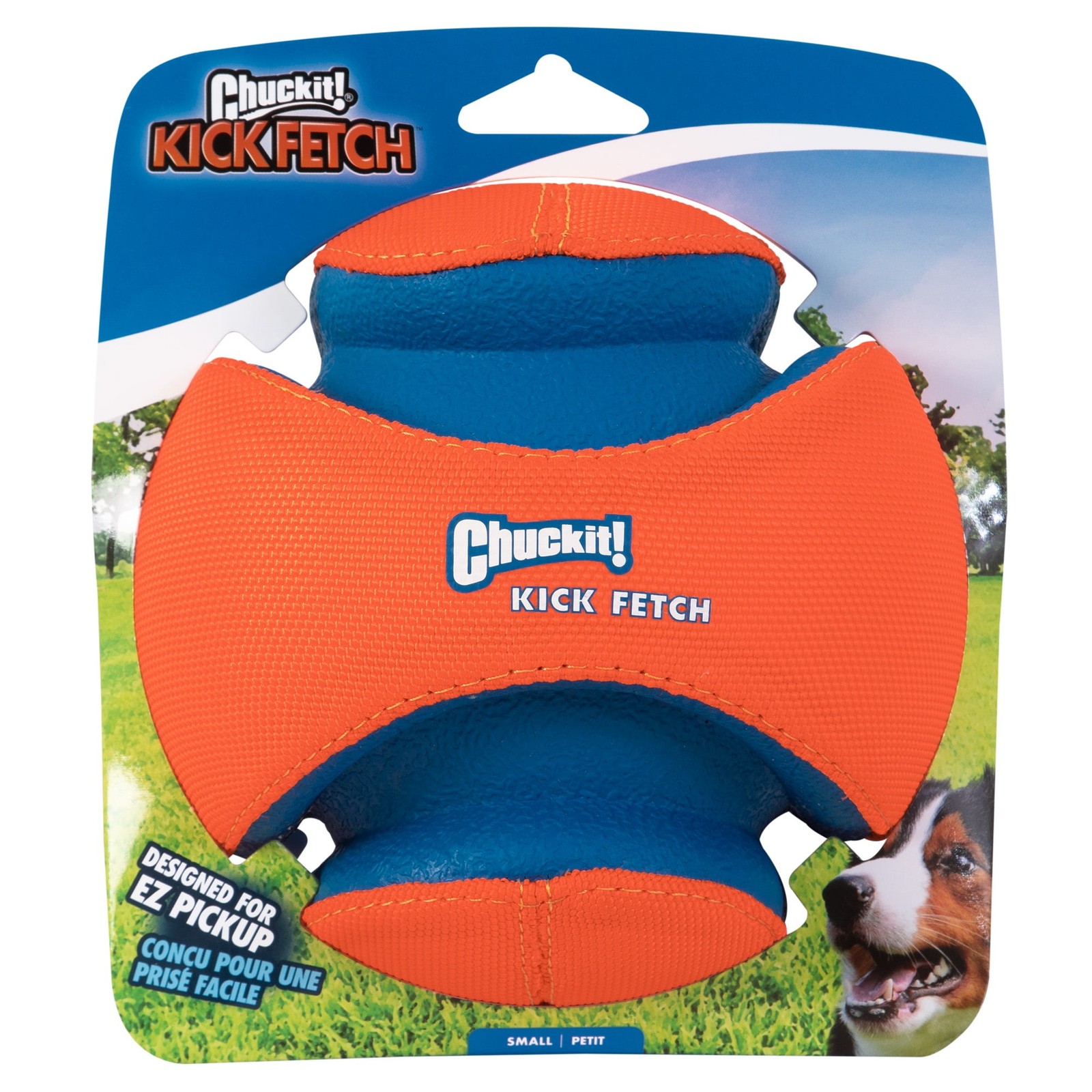 Chuckit! Kick Fetch Canvas Dog Ball, Small (5.5") for Dogs and Puppies