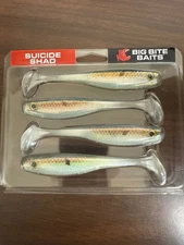 Big Bite Baits 5" Suicide Shad Swimbait - SS Shad