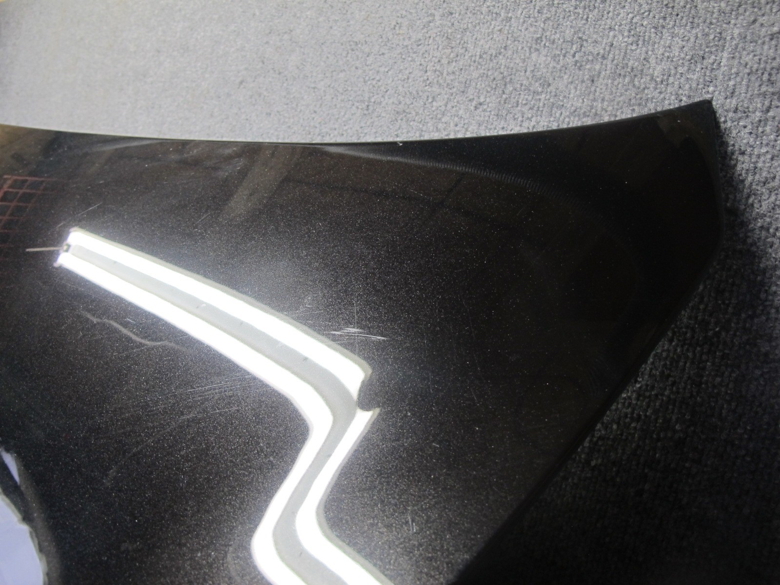 2008-2019 MASERATI GRANTURISMO M145 FRONT HOOD BONNET SHELL PANEL BLACK