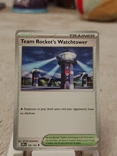 Pokemon TCG Team Rocket's Watchtower Uncommon SV10: Destined Rivals 180/182 NM
