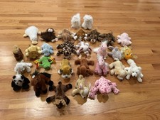 Lot Of 30 Ganz Webkinz Plush Stuffed Animals NO CODES Great Condition  Variety