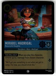 Mirabel Madrigal - Resourceful Daughter 142/204 Wilds Unknown Cold Foil