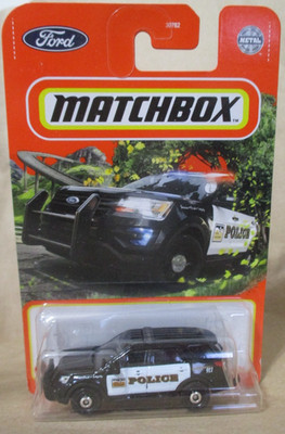 Matchbox San Luis Obispo 2016 Ford Utility Interceptor Police SUV 1:64 diecast