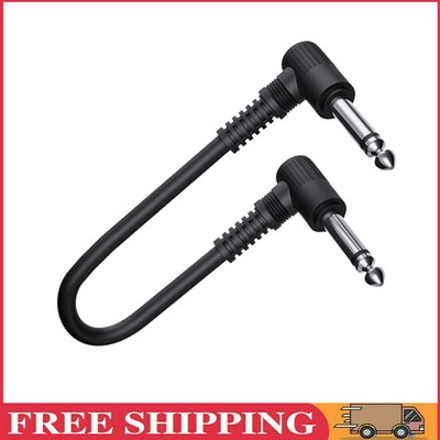 6.35 Electric Guitar Effect Pedal Cable 15cm Guitar Amplifier Patch Cord