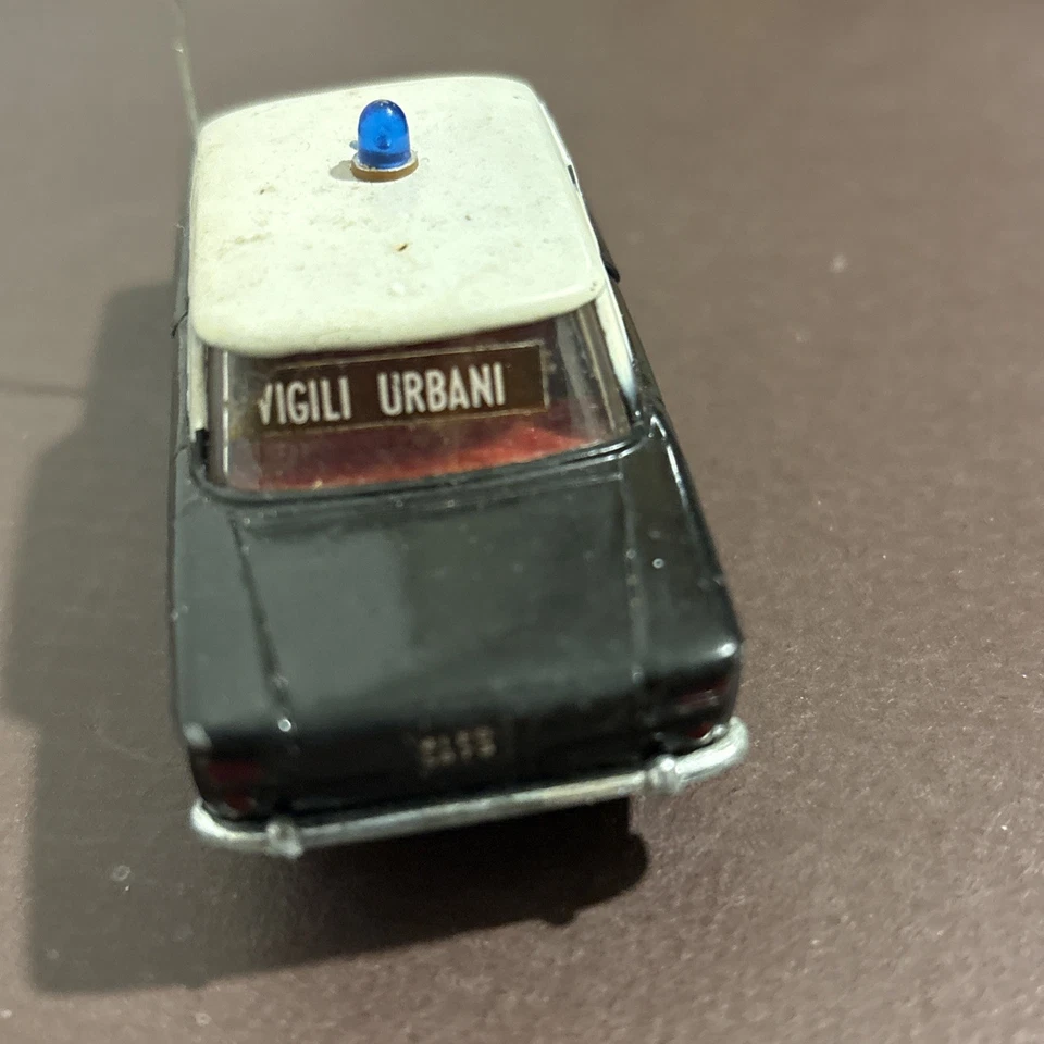 MODELLISMO MEBETOYS “CIVETTA” VIGILI URBANI 1/42 FIAT 1500 Con Scatola Originale - Immagine 4 di 4
