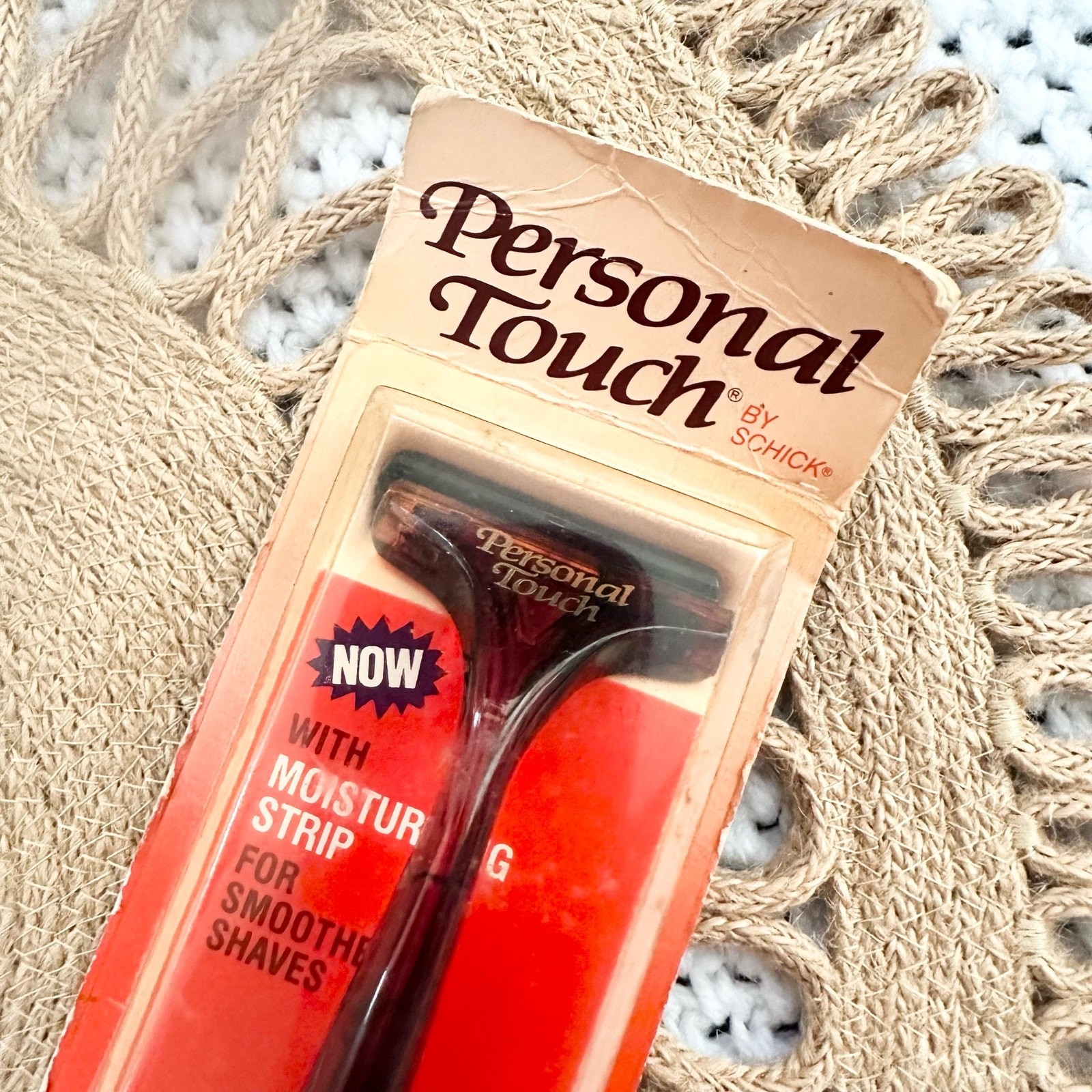 Personal Touch by Schick With Moisturizing Strip NIB Deadstock Razor Sample Pack