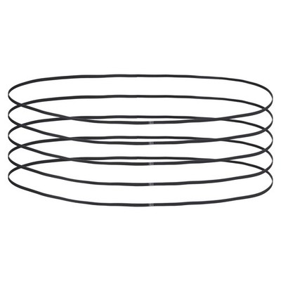 1360mm GT-2 Timing Belt, 5pcs 6mm Width 2mm Pitch 3D Printing Closed Loop, Black
