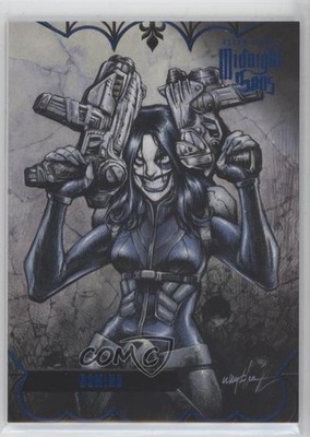 2023 Fleer Ultra Midnight Sons Blue 99/180 Domino #33 6o2