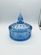 Indiana Blue Princess Candy Jar