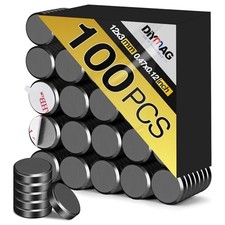 DIYMAG Strong Magnets, 100-Pack, 0.47"x0.12"