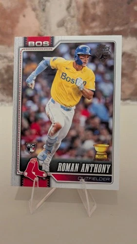 2026 Topps Roman Anthony Companion Cards RC Rookie #189 Red Sox