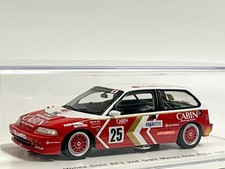 Spark 1/43 SA127 Honda Civic EF3 1989 Macau GP Race 2nd Place #25 Yasuo