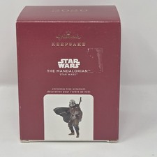 2020 HALLMARK KEEPSAKE STAR WARS THE MANDALORIAN ORNAMENT NEW IN BOX U