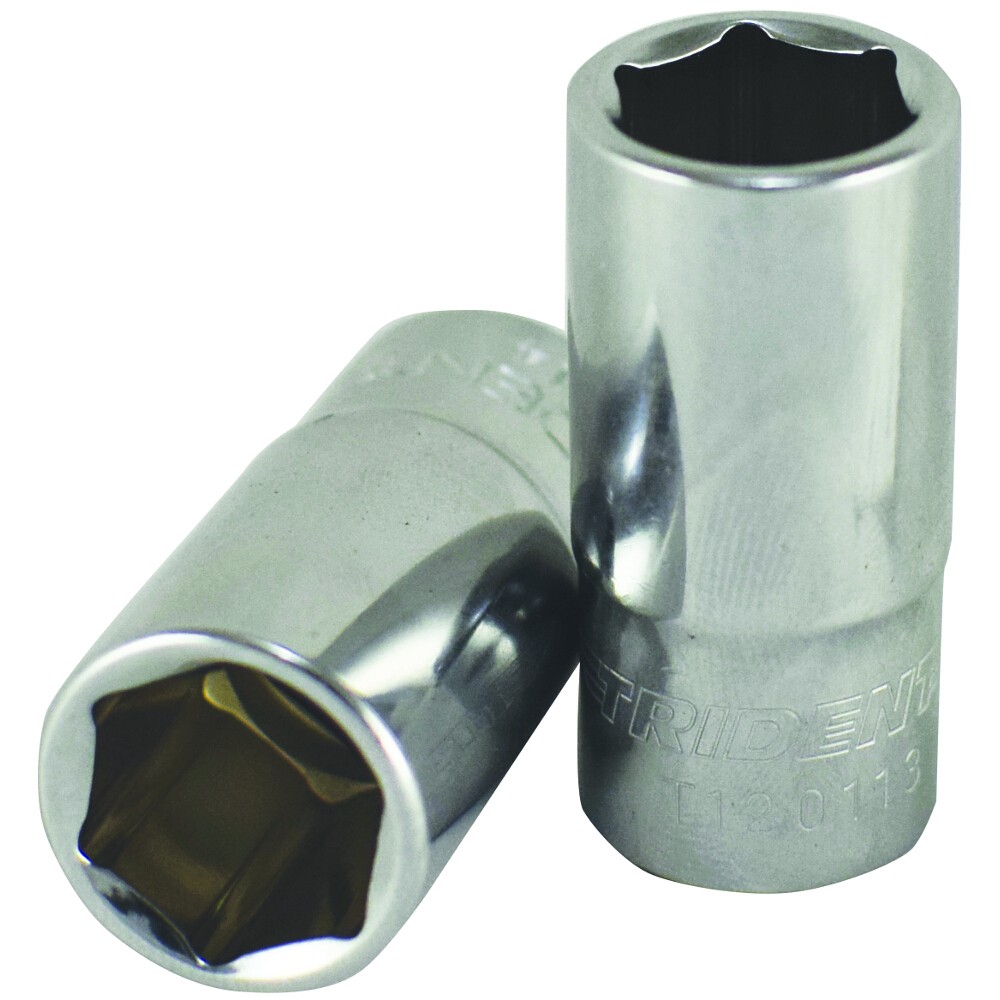 3/8"" Drive Semi Deep Socket 16mm 40mm Deep Trident T120116 - Free Postage