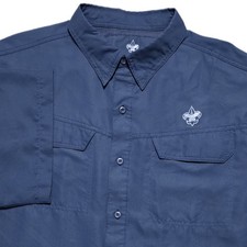 Boy Scouts of America Vented Shirt Mens XL Uniform Short Sleeve Polyester