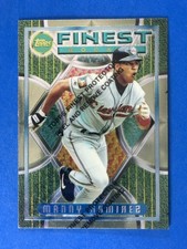 1995 Topps Finest #4 Manny Ramirez Cleveland Indians