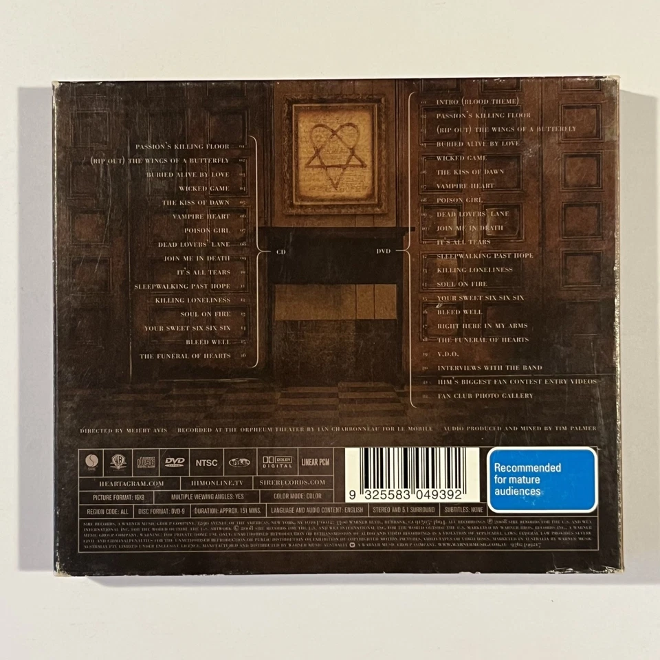 HIM Digital Versatile Doom CD Gothic Rock Love Metal Album Music CD - Image 2 of 4