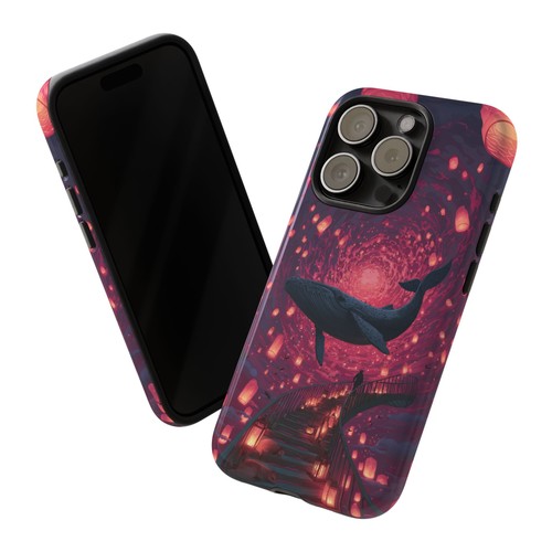 Flying Whale Staircase Lanterns - Phone Cover Case for iPhone, Galaxy, Pixel - 第 41/259 張圖片