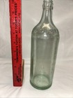 Vintage Antique American Bottle Co. Large "Moxie" Green Tint Soda Bottle — photo 2