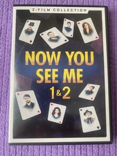 Now You See Me 1 2 Watched Once DVD