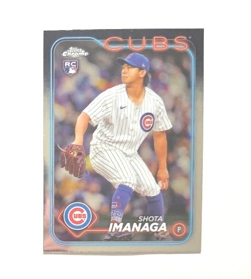 2024 Topps Chrome #121 Shota Imanaga RC (CUBS) !