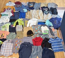 Boys 4T Clothing Lot 60 Pc Bundle Nike Volcom Carter  s Children  s Place Toddle