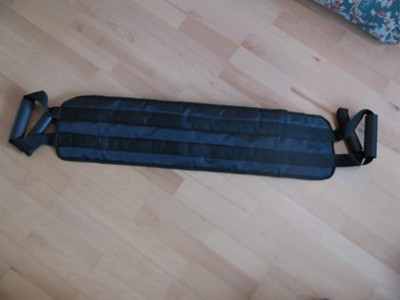 Loschen Transfergurt, schwarz, 110 cm