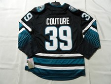 Official Logan Couture San Jose Sharks Breakaway Jersey Black Medium Reg. $175