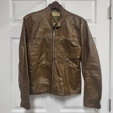 Vintage Classic 1960's Harley-Davidson Jacket Men  s Brown Leather Size M