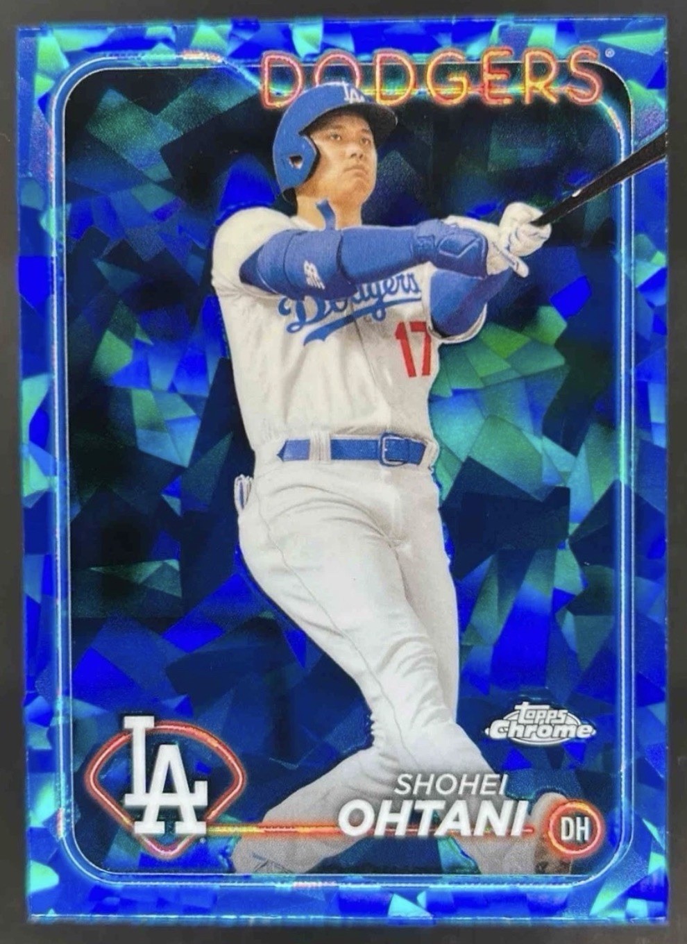 2024 Topps Chrome Sapphire Shohei Ohtani #500 Dodgers