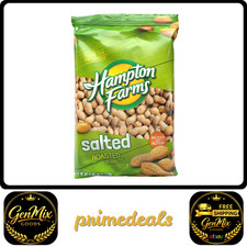 Hampton Farms Salted In-Shell Peanuts 5 lb Bag Roasted Snack