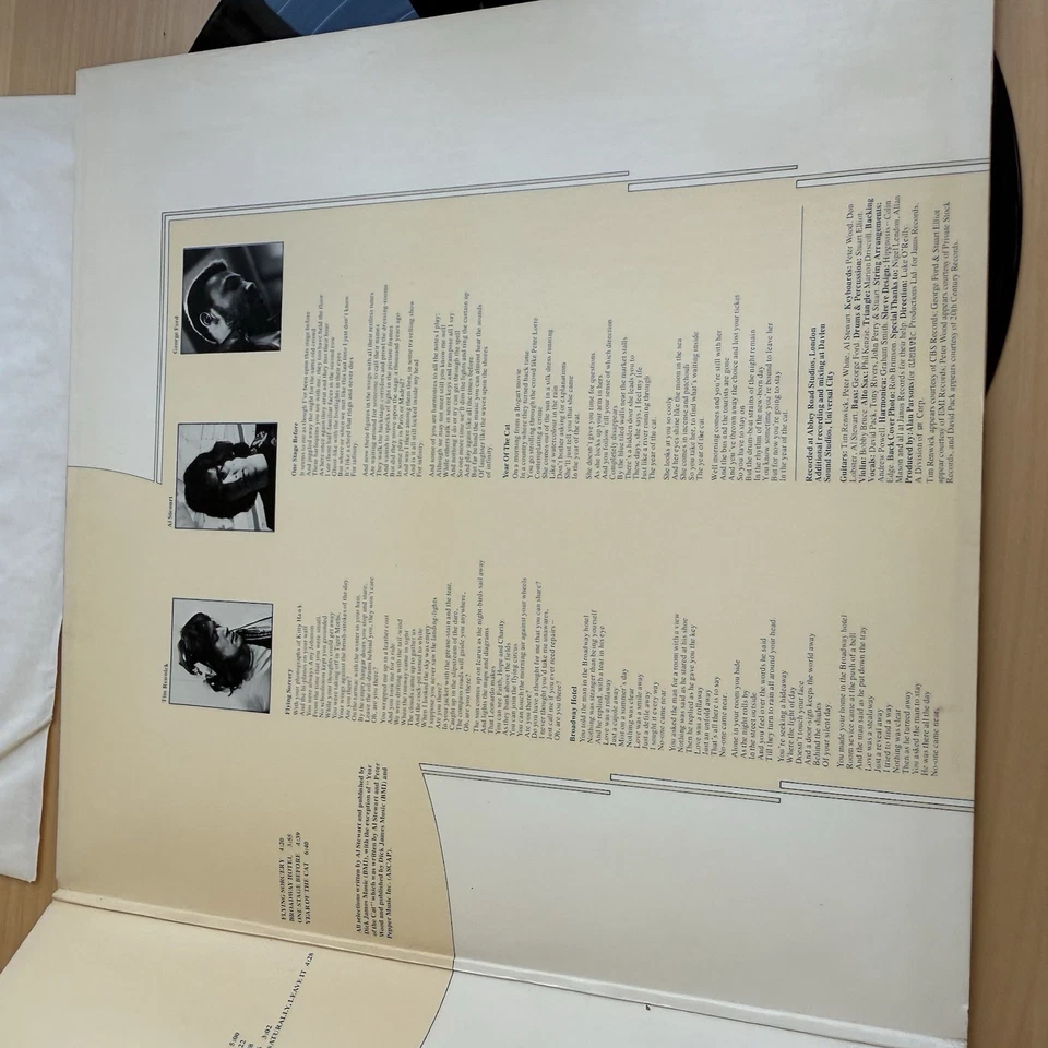 1976 AL STEWART  YEAR OF THE CAT"  1st US Press Complete W/Sleeve! Nice Copy Foto 2 de 4