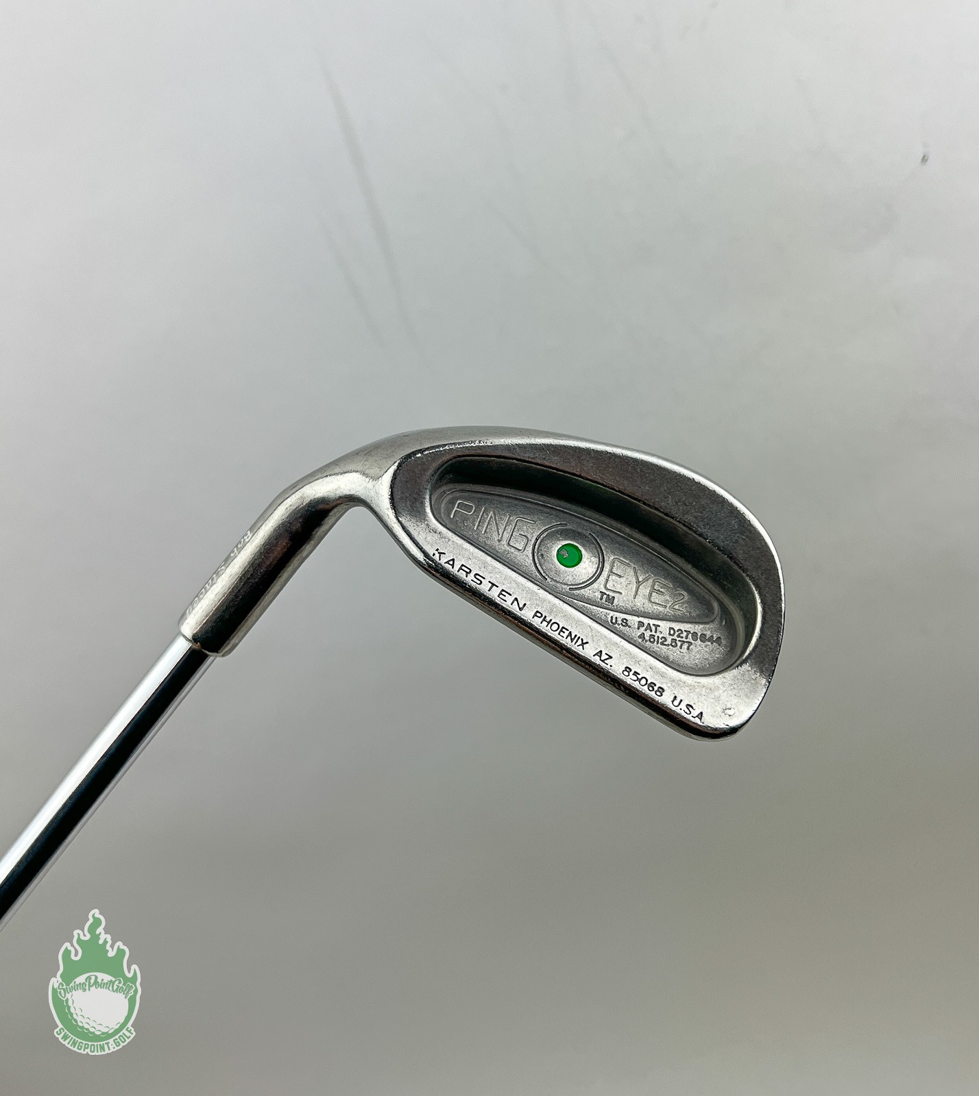 Left Handed Ping Green Dot Ping Eye 2 7 Iron Regular Flex Steel Golf ...