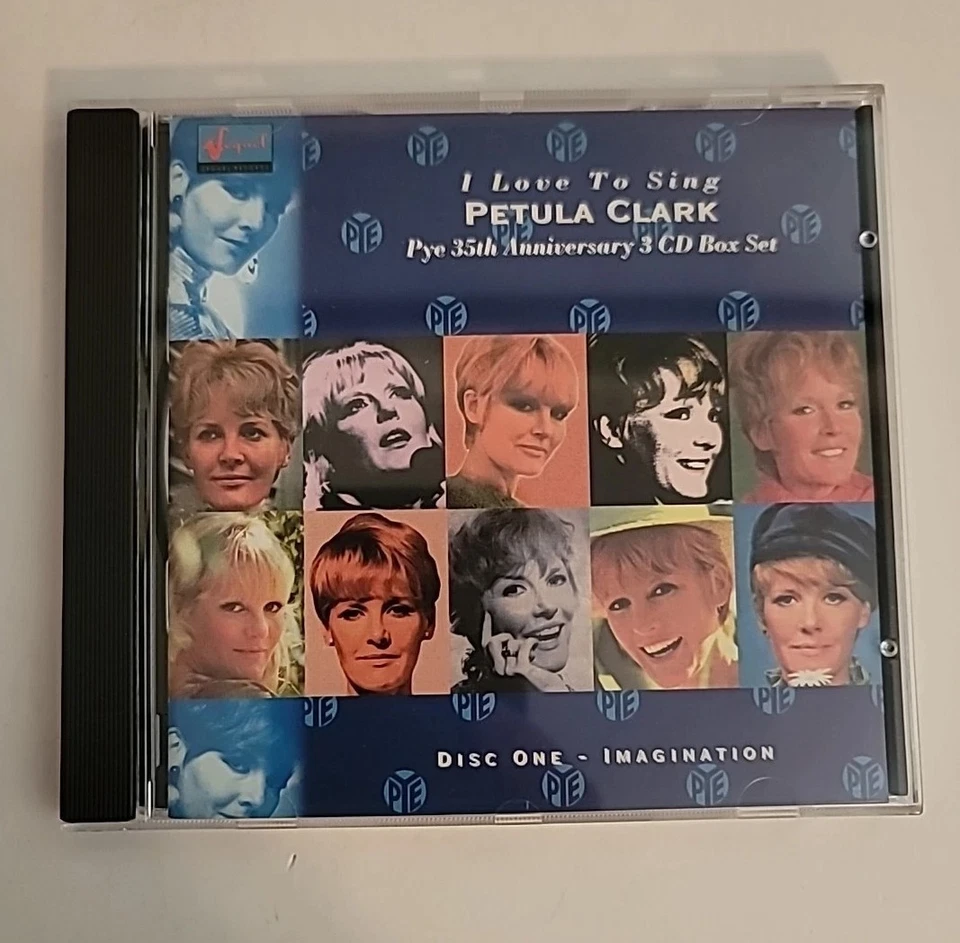PETULA CLARK : I LOVE TO SING - PYE 35TH ANNIVERSARY 3CD BOX SET, AS NEW, 78 TRX - Image 2 of 4